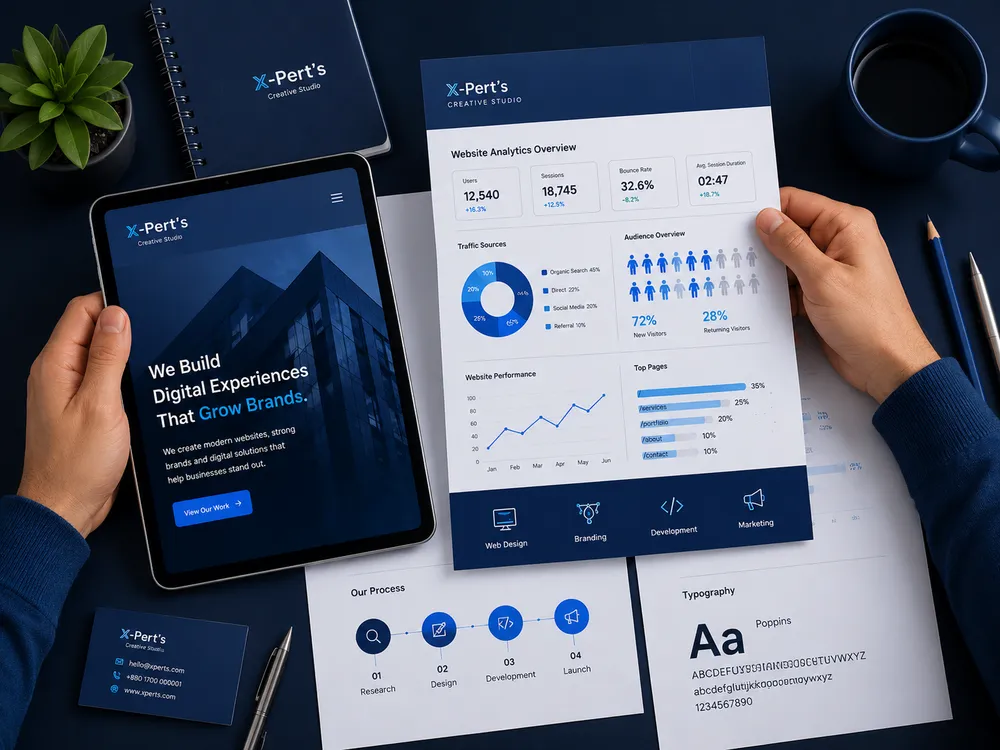 X-Pert's web design and digital studio